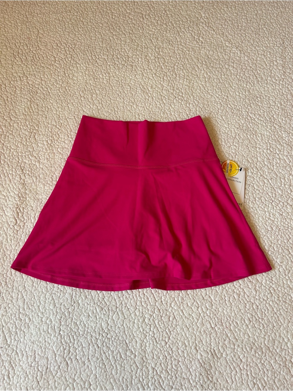 90 Degree By Reflex Bright Fuchsia Skater Skirt